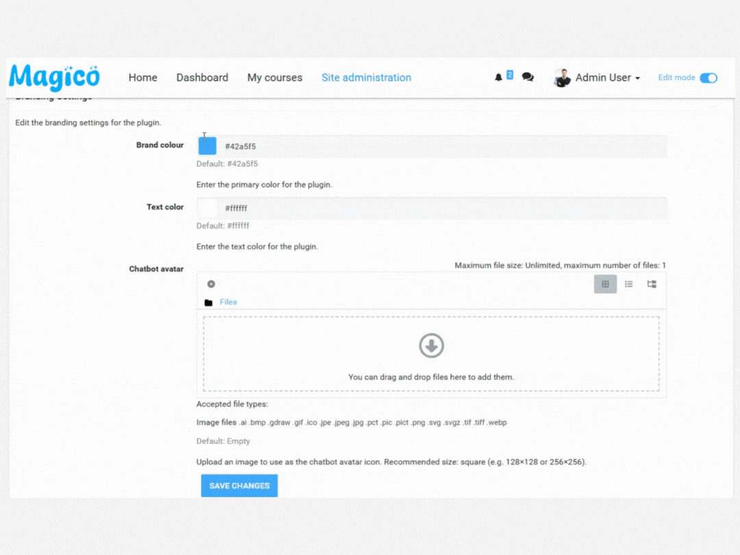 Magic LMS Admin Controls 3