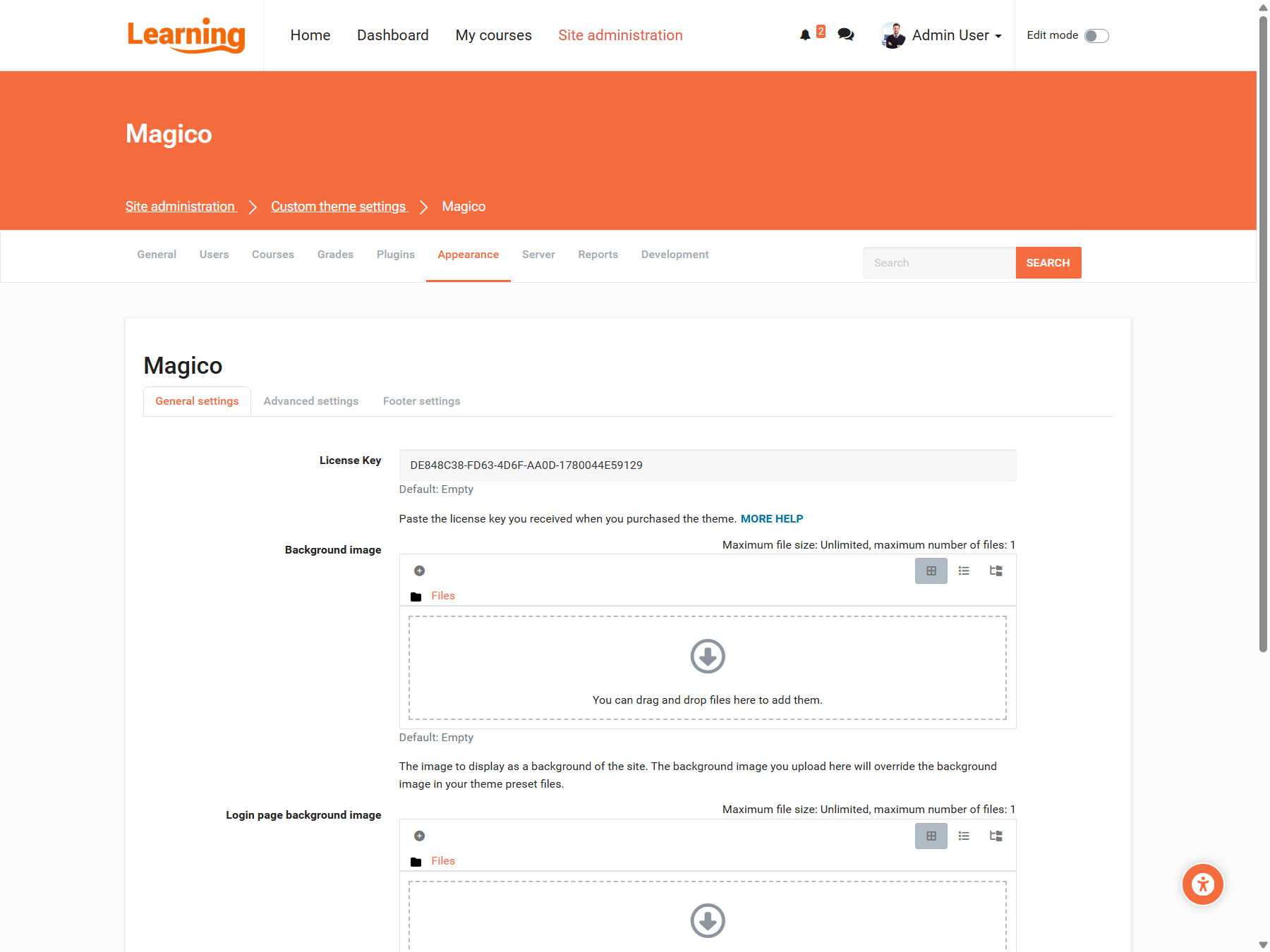 Magico Theme MyCourses List - Flexible LMS Layout